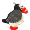 Puffin keyring/bag charm - A