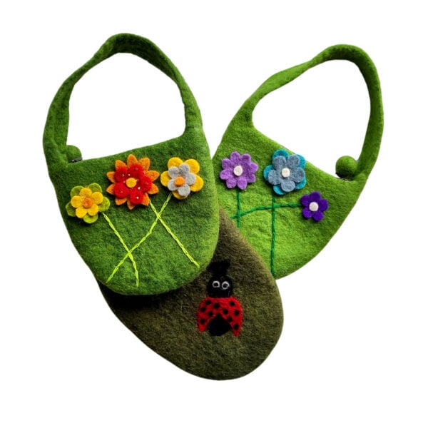 Small bags - ladybird and flowers
