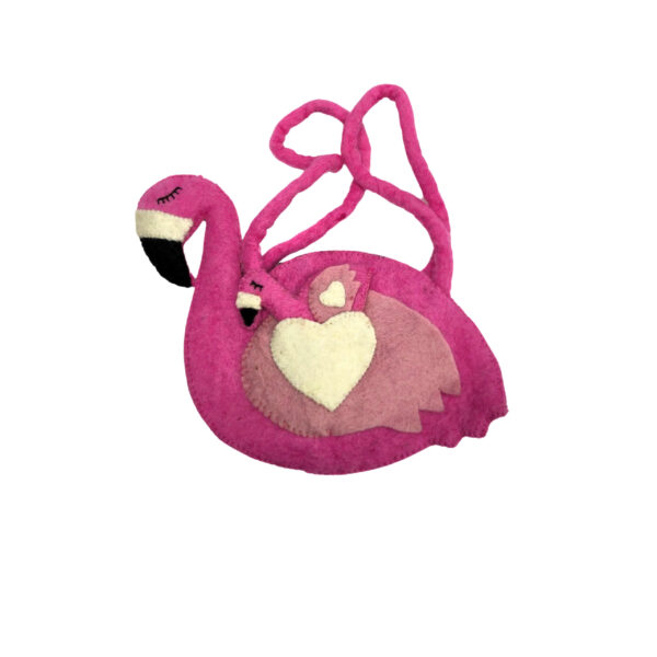 Flamingo shoulder bag