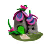 Floral fairy house