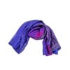 Upcycled sari scarves - dark blue/purple