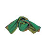 Upcycled sari scarves - green