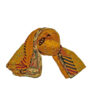 Upcycled sari scarves - yellow/gold