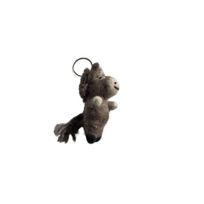 Donkey keyring/bag charm