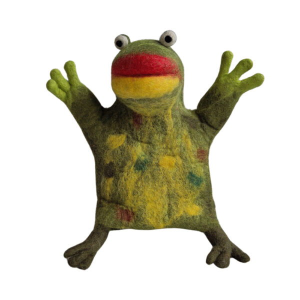 Hand puppet - frog