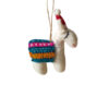 Llama tree decoration - bright colours