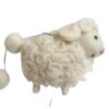 Woolly sheep string - white