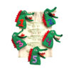 Crocodile counting rhyme set