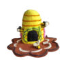 Beehive fairy house