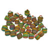 Tiny bolga basket - brights
