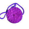 Round shoulder bag