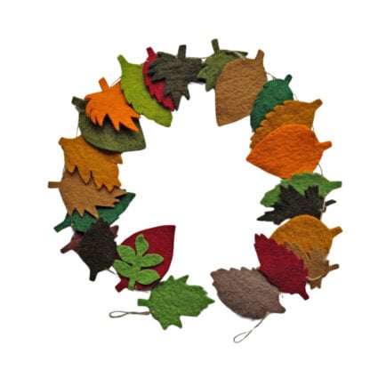 Autumn leaf garland - Image 2