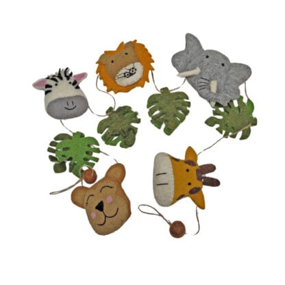 Nursery garland - zoo