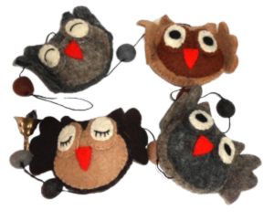 Owls string - natural