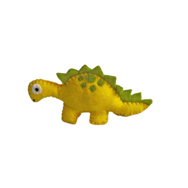 Dinosaur - small yellow with lime green
