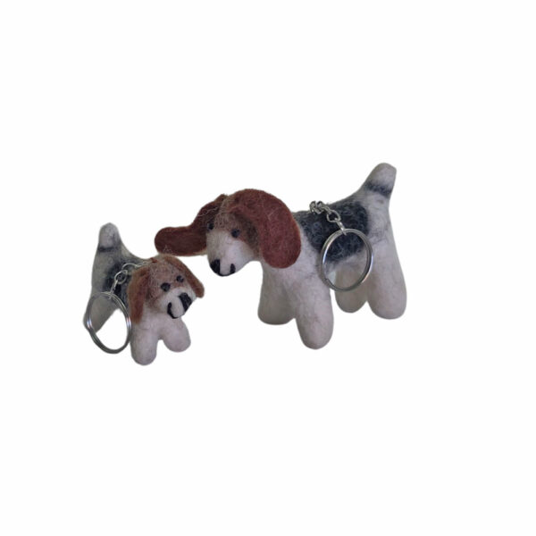 Terrier key rings/bag charms