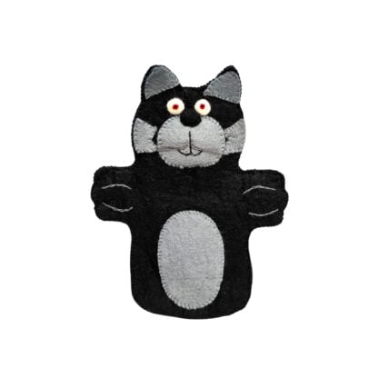 Hand puppet - black cat