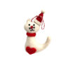 Christmas cat decoration