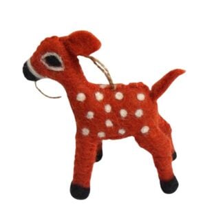 Baby deer decoration