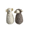 Freestanding very woolly sheep