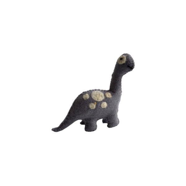 Dinosaur small - grey with white spots