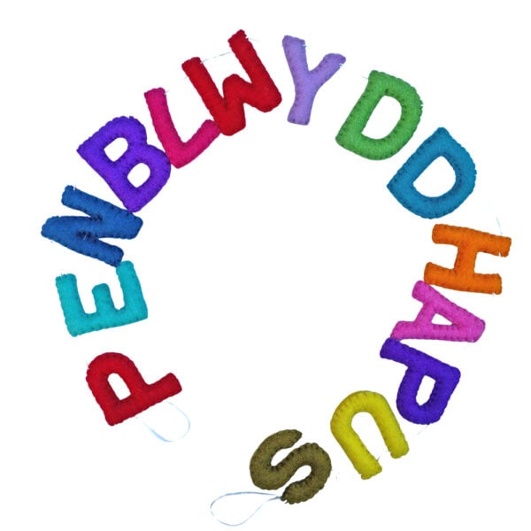 Happy birthday  - Welsh