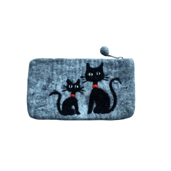 Untitled design - 1 Black cats purse