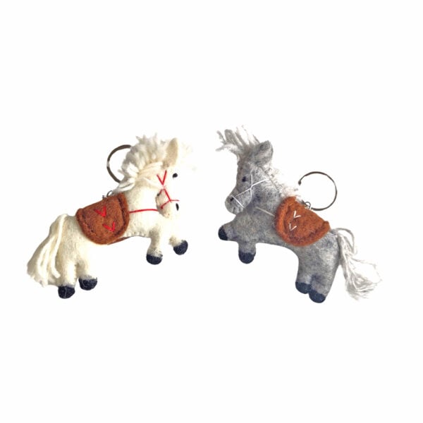 Pony keyring/bag charm