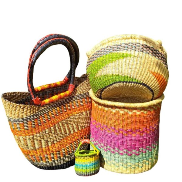 10 inch bolga basket - 1