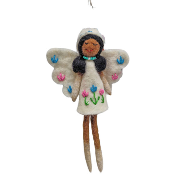 Elegant fairy decoration - white