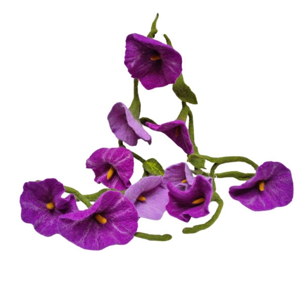 Untitled design - 1 Flower garland - shades of purple and mauve