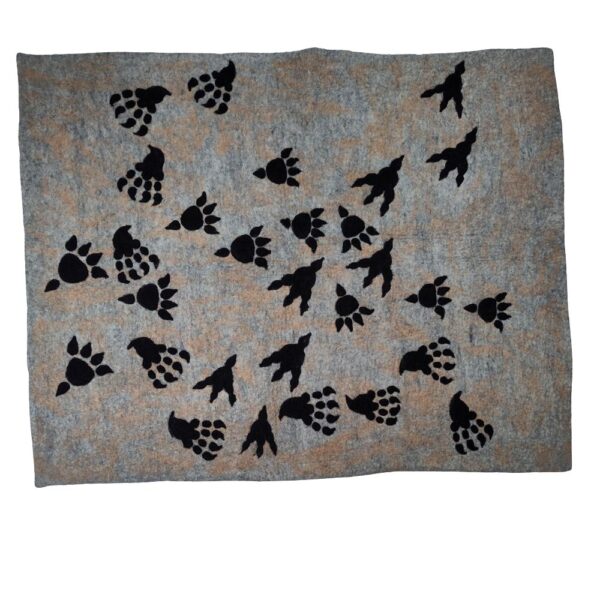 Dinosaur tracks rug Dinosaur tracks rug