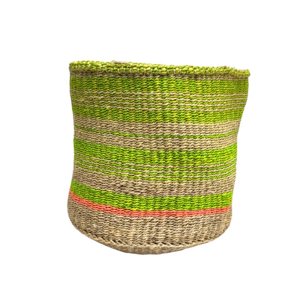 Untitled design - 1 Kenyan sisal basket - L15