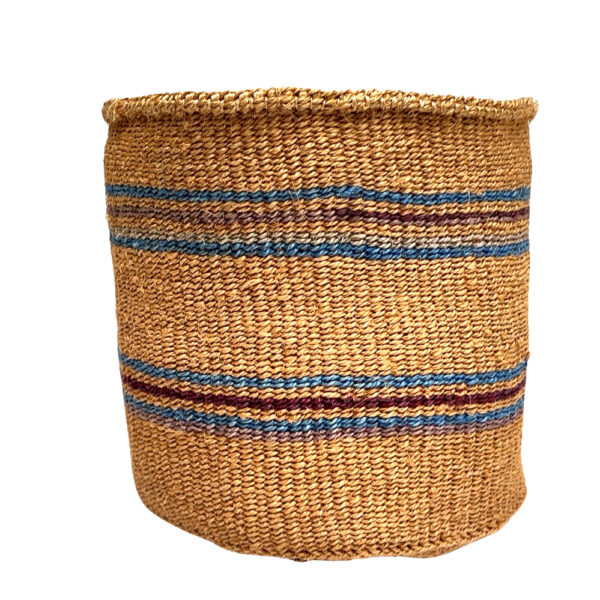 Untitled design - 1 Kenyan sisal basket - L16