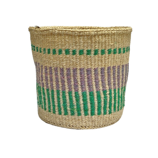 Untitled design - 1 Kenyan sisal basket - M12