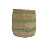 Kenyan sisal basket - M5