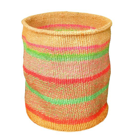 Kenyan sisal basket - XL12