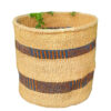 Kenyan sisal basket - XL13