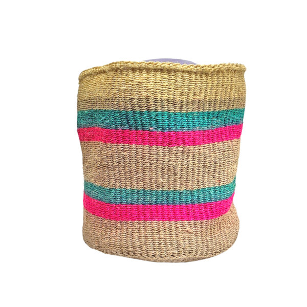 Untitled design - 1 Kenyan sisal basket - XL16