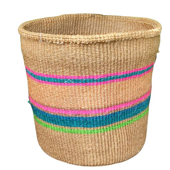 Kenyan sisal basket - XL9