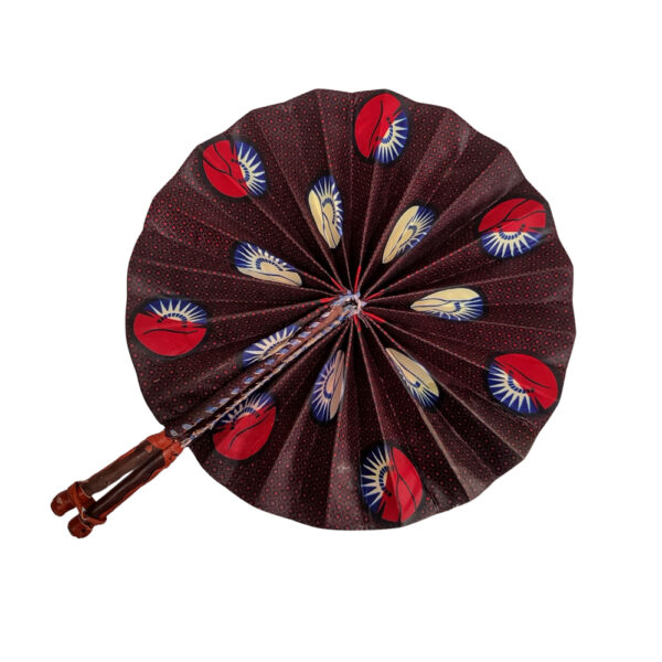 Round fabric fan - 1