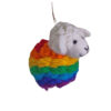 Sheep decoration - rainbow
