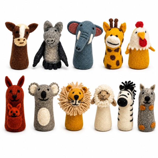 All new style 3D finger puppets 3D finger puppets - new style