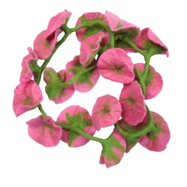 Flower garland pink Flower garland - pink