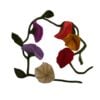 Flower garland short multi Flower garland - multi 2