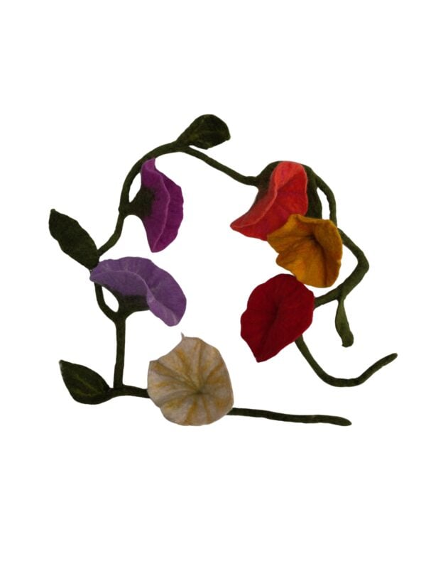 Flower garland short multi Flower garland - multi 2