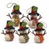 Cheery snowman decoration