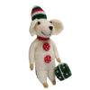 Freestanding mouse holding present