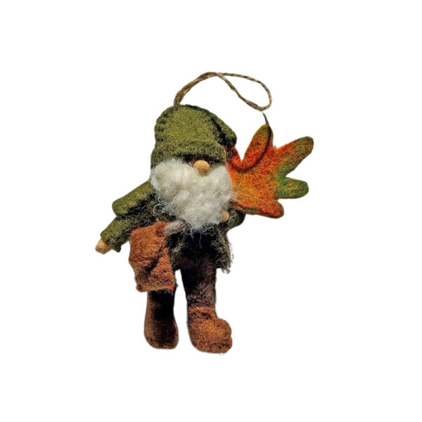 Untitled design - 1 Woodland gnome gathering leaves