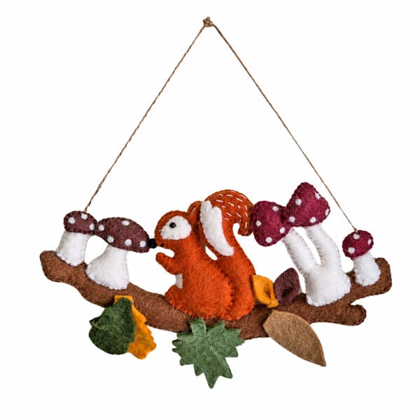 Woodland in Autumn decoration